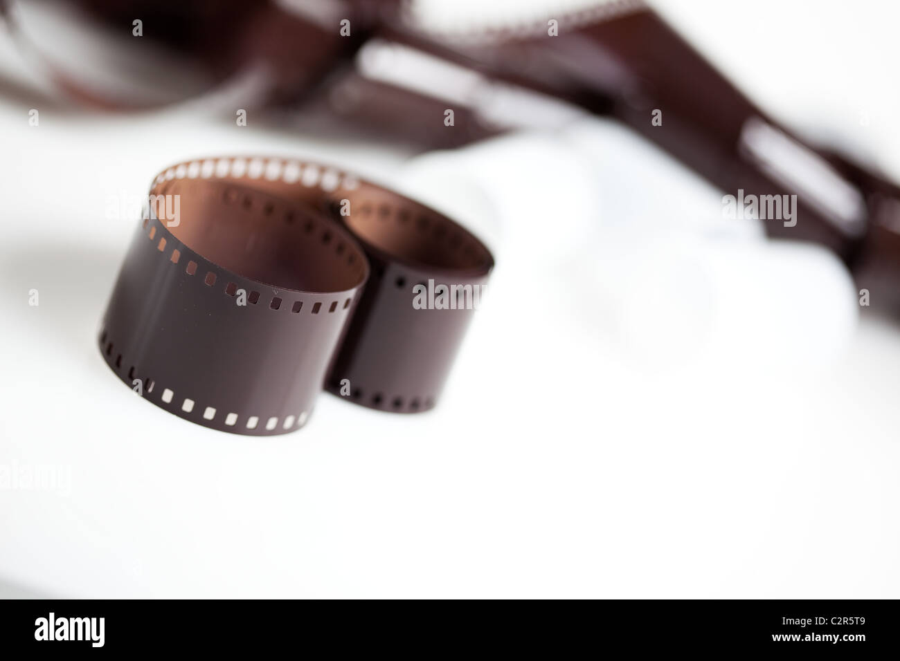 Old camera film strip Stock Photo - Alamy