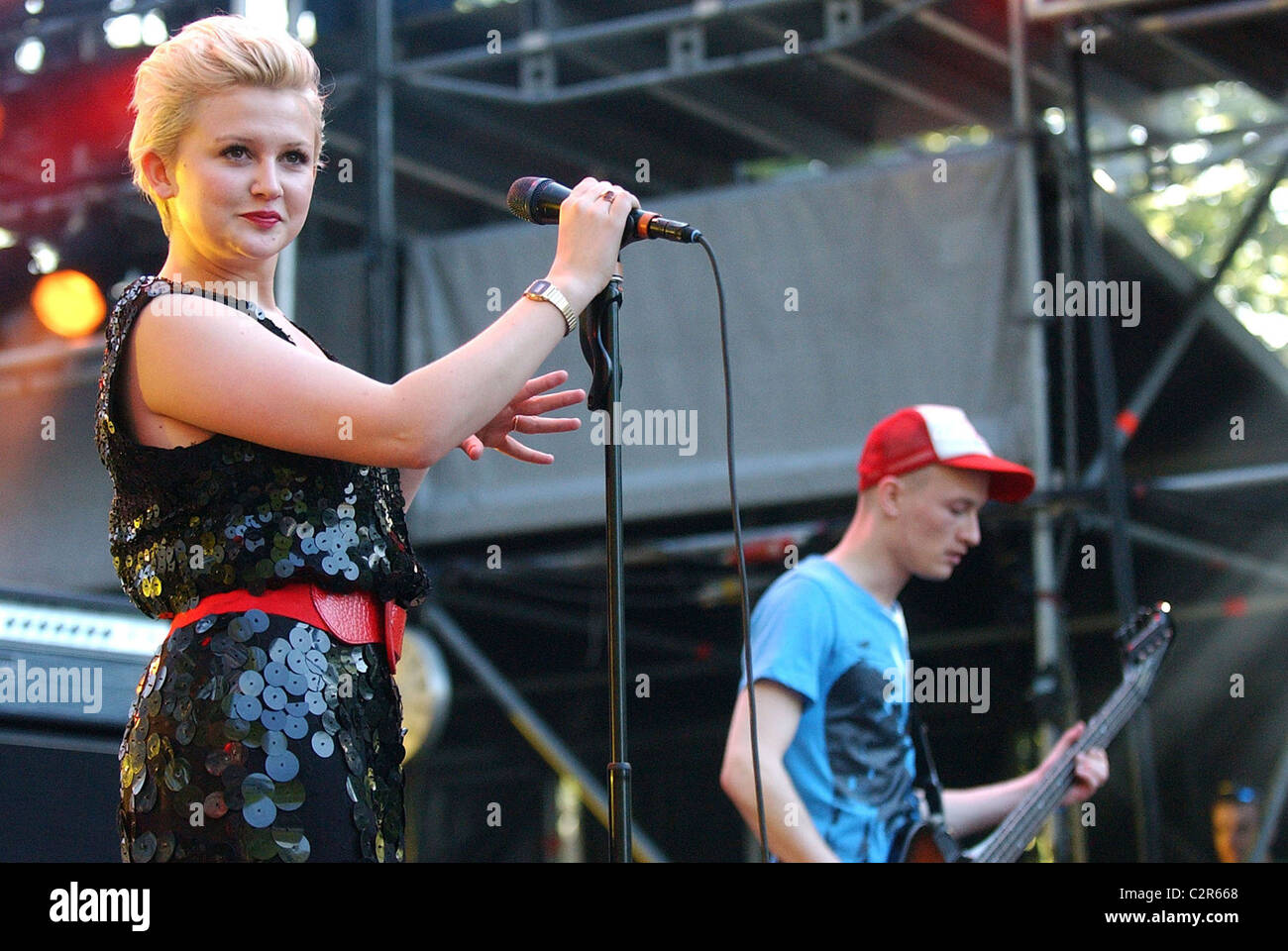 Alphabeat Singer Stine bramsen hi-res stock photography and images - Alamy