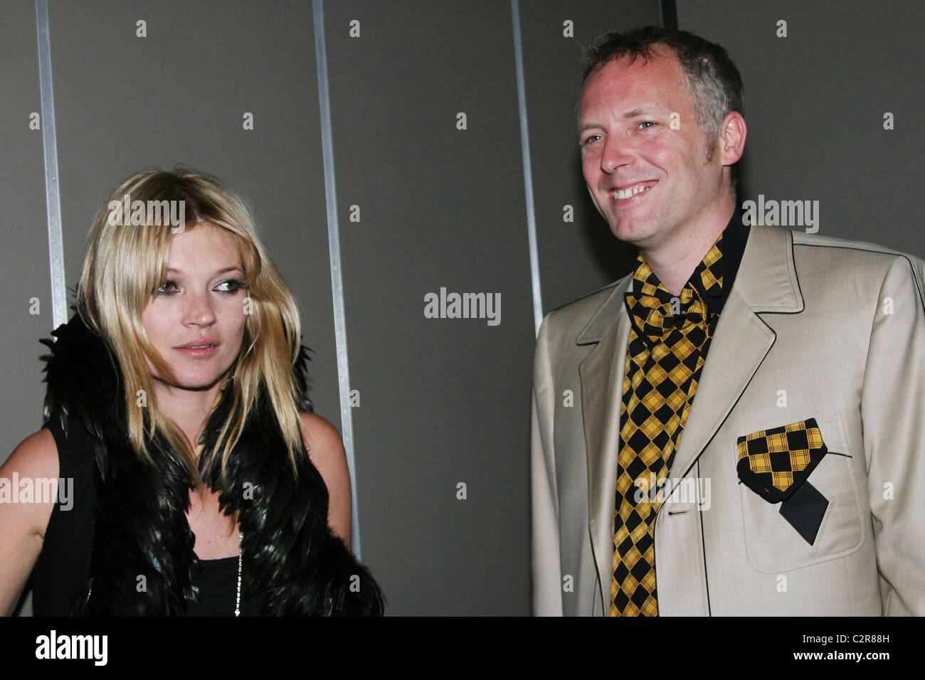 Kate Moss and Joe Corre Agent a Milk Studios Project's White Wedding with Kate Moss at Milk Studios New York Stock Photo -
