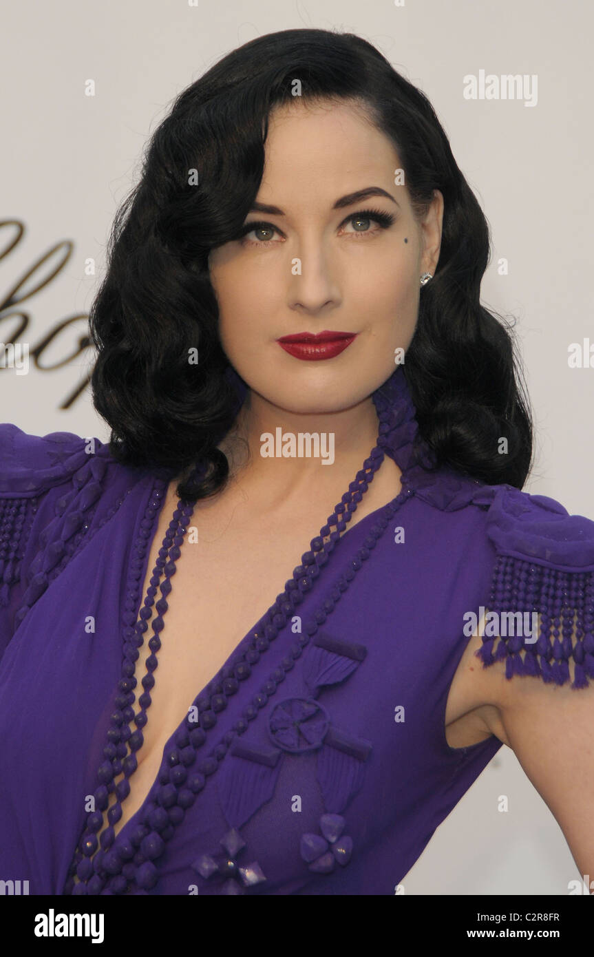 Dita Von Teese amfAR's annual Cinema Against AIDS gala at The 2008