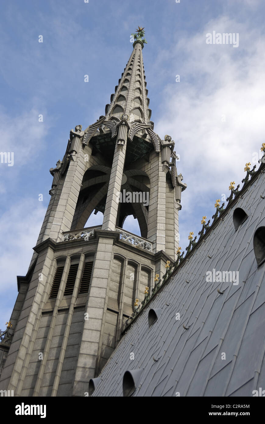 Crossing tower of Cologne Cathedral Stock Photo