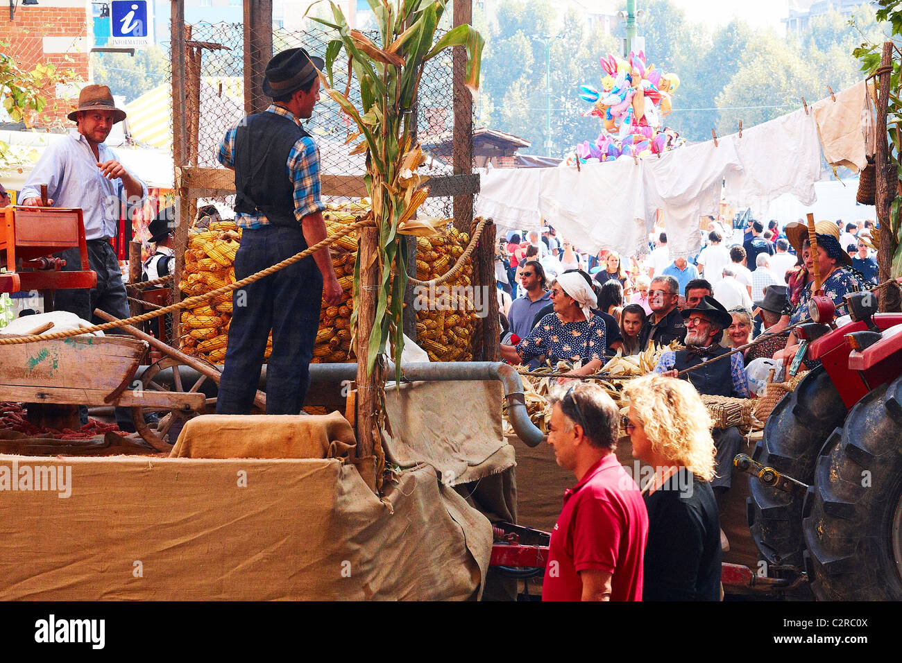 Douja d'Or Asti Festival delle sagre Food and wine, old traditions, cultural events and art Italian Lifestyle Stock Photo