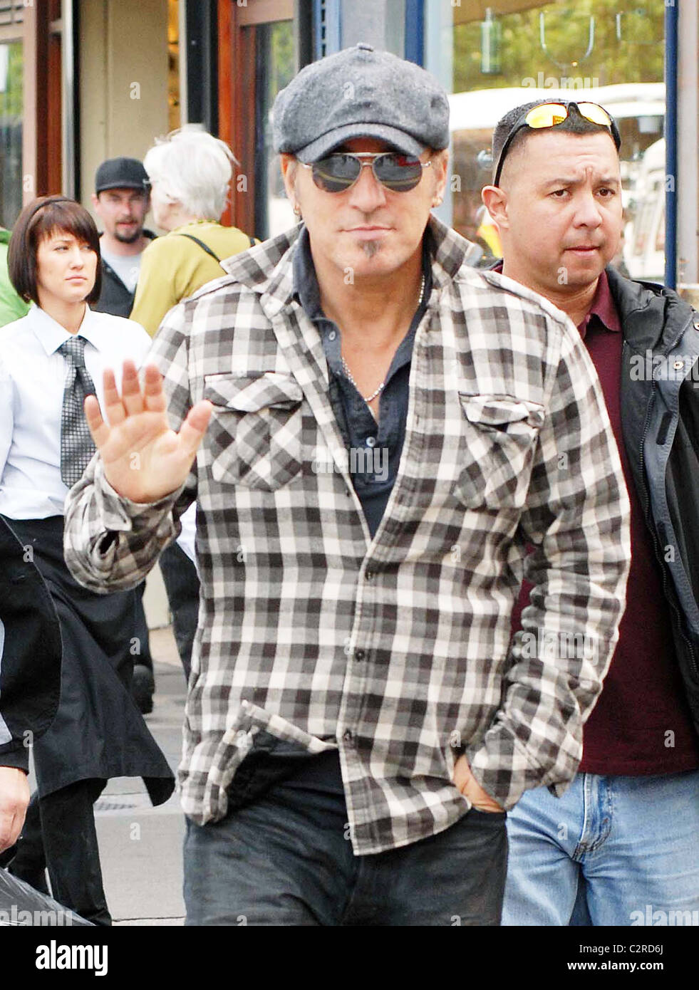 Bruce Springsteen out and about after performing three nights at RDS ...