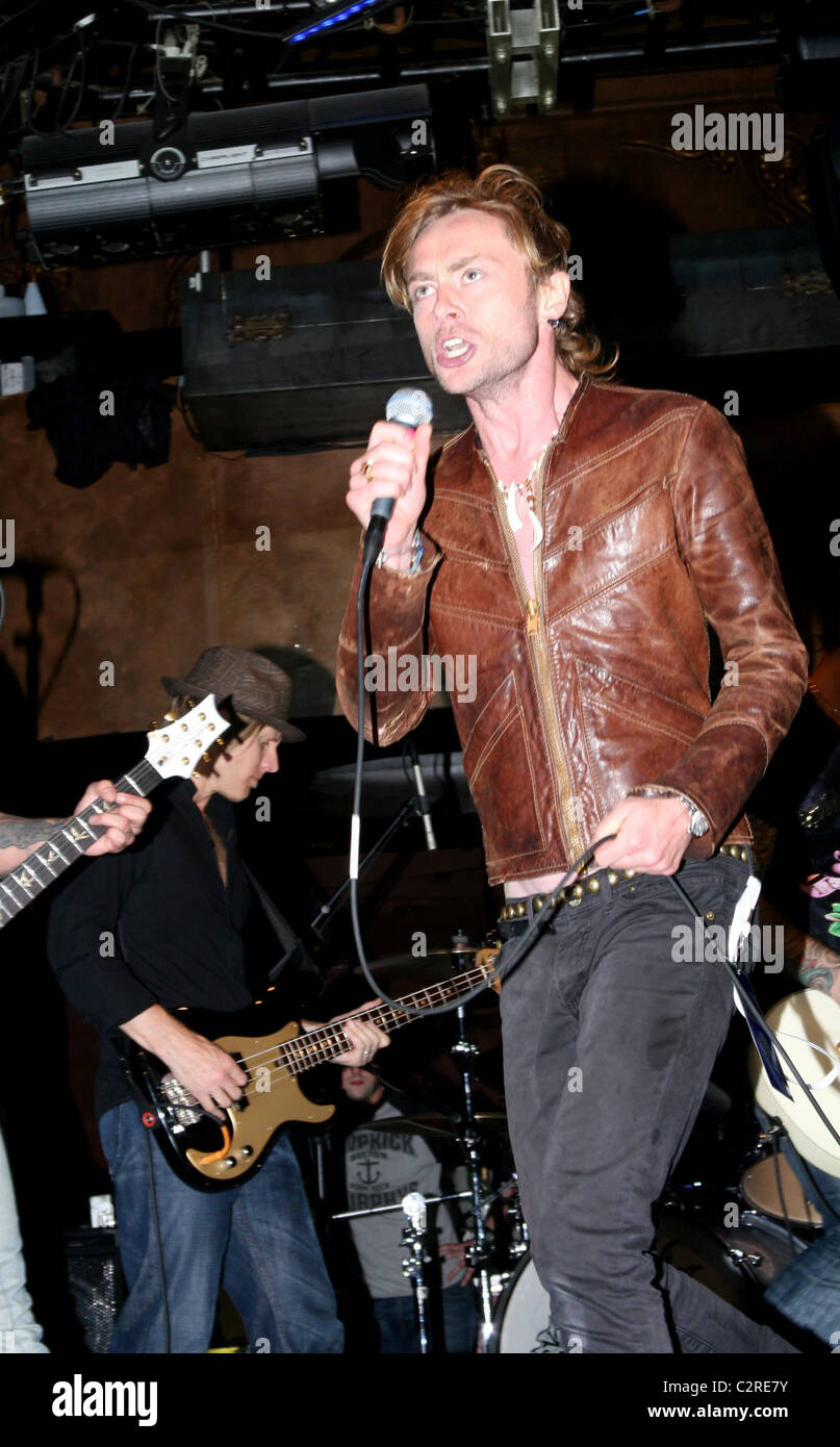 Royston Langdon Camp Freddy performs during Hilfiger Sessions at Webster Hall New York City, USA - 28.05.08 Stock Photo
