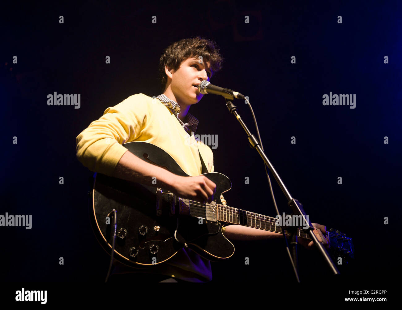 Vampire Weekend New York City indie rock band performs at the Electric