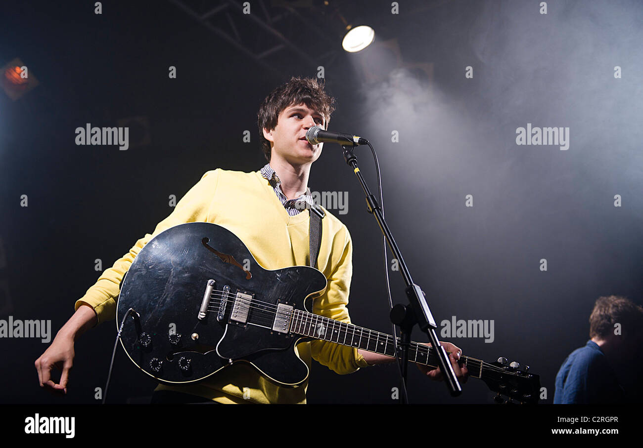 Vampire Weekend New York City indie rock band performs at the Electric