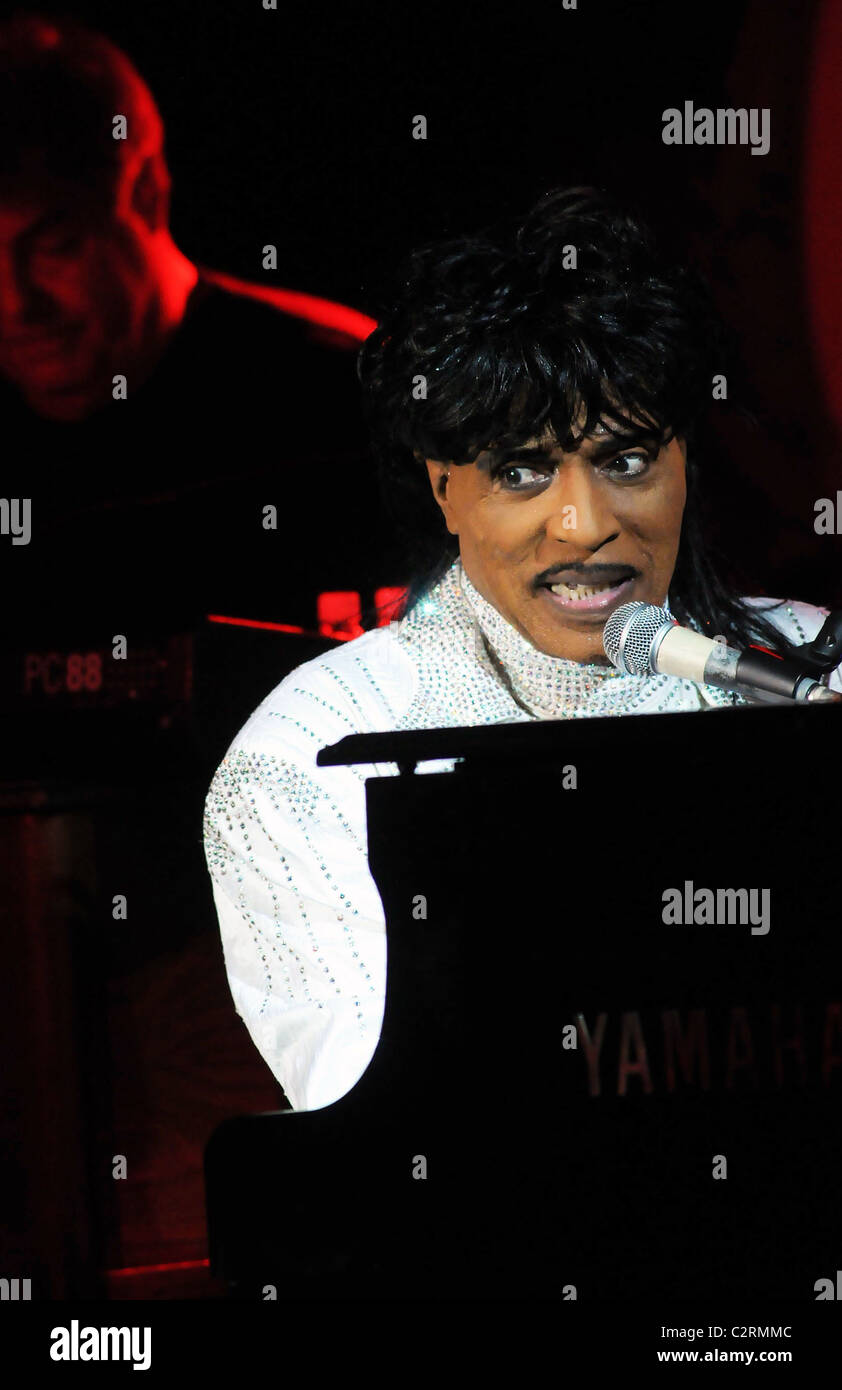 Little Richard performing live at The B.B. King Blues Club & Grill New York City, USA - 08.06.08 Stock Photo