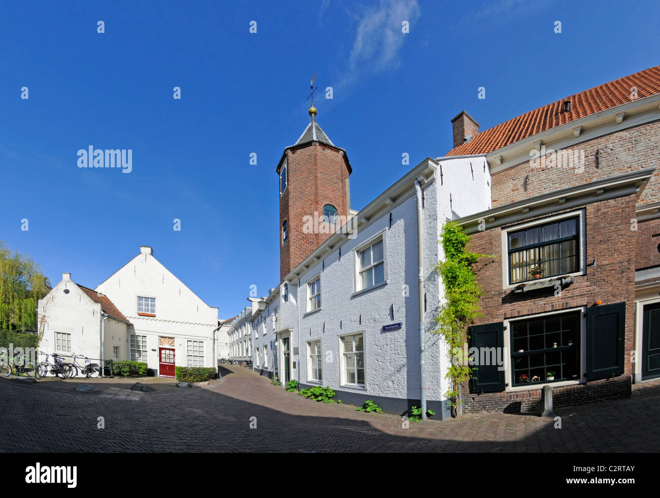 Amersfoort, Netherlands. Muurhuizen ('Wall Houses') Houses build on the site and with the