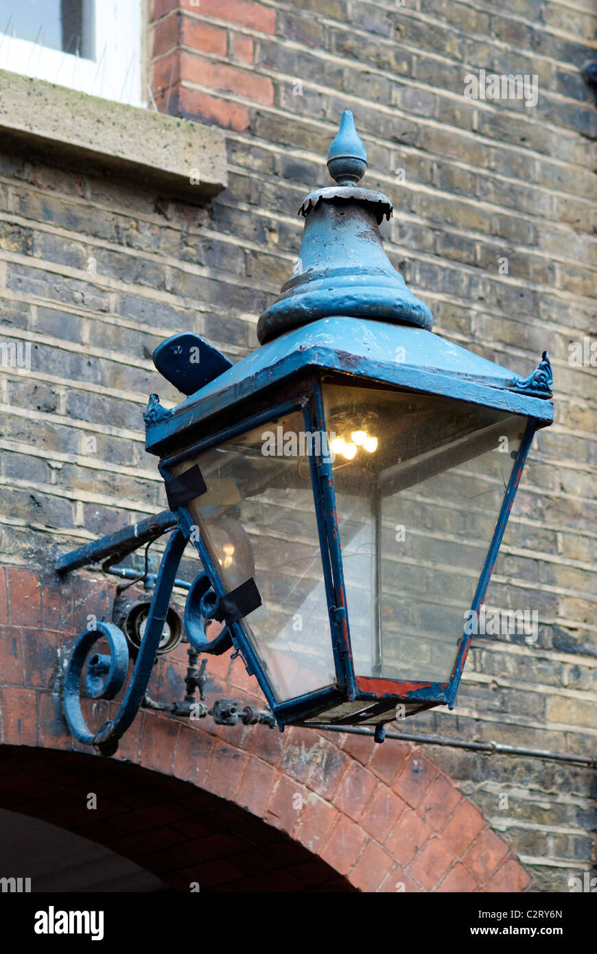 Original working Gas Lamp in Covent Garden Lamp Stock Photo Alamy