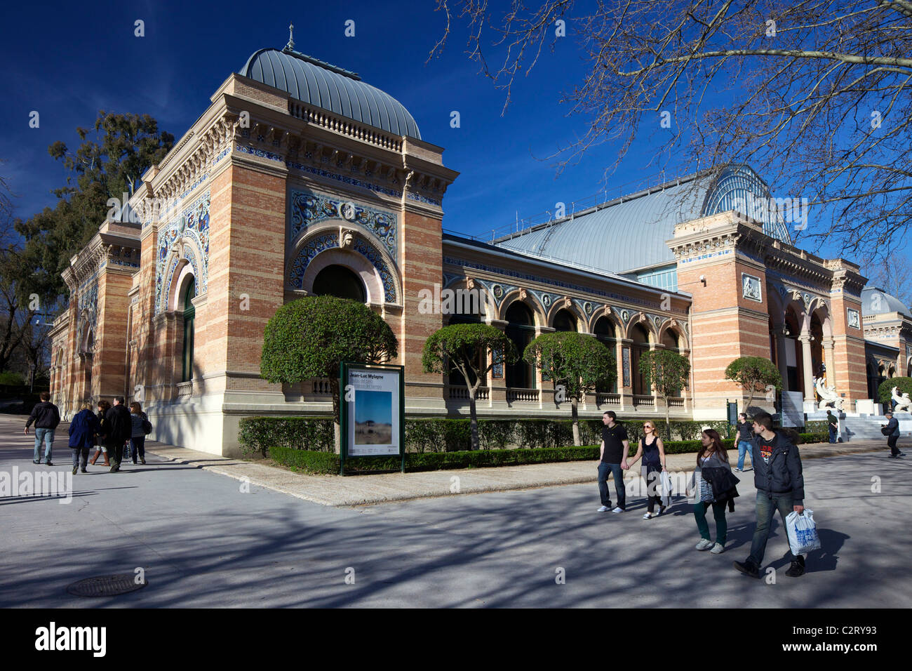 Palacio Velazquez, Parque del Retiro, Retiro Park, Madrid, Spain, Europe, EU Stock Photo