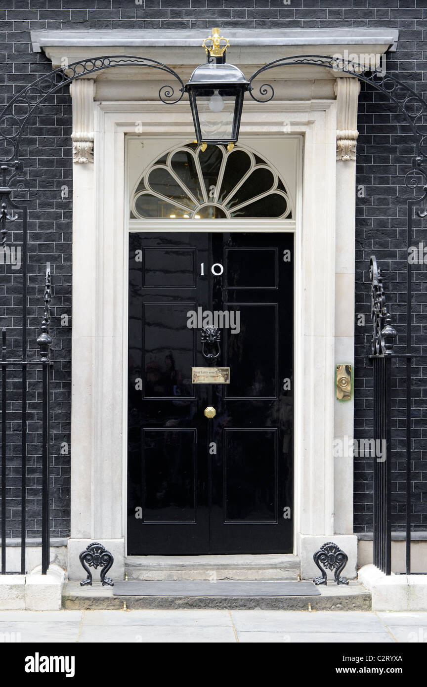 10 Downing Street, London. Stock Photo