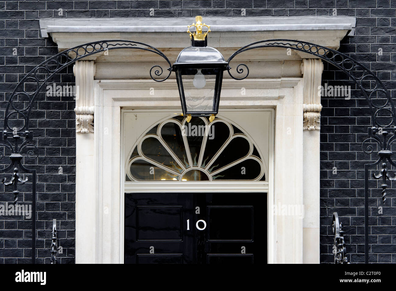 10 Downing Street, London. Stock Photo