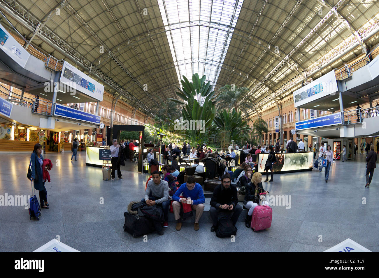 Atocha train station interior madrid hi-res stock photography and images -  Alamy