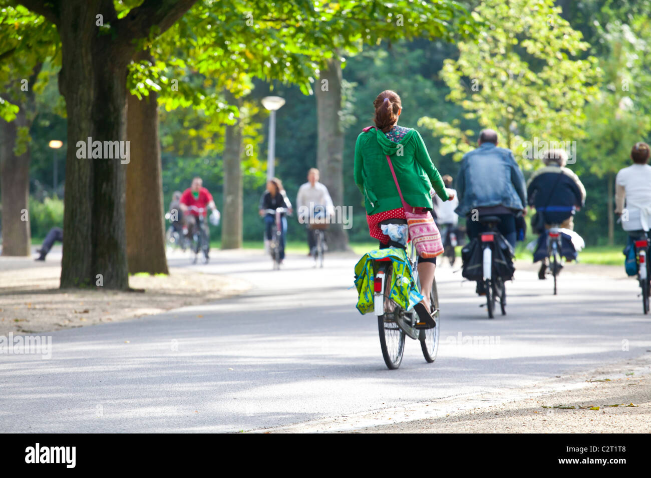 A bicycle in Amsterdam Stock Photo Alamy