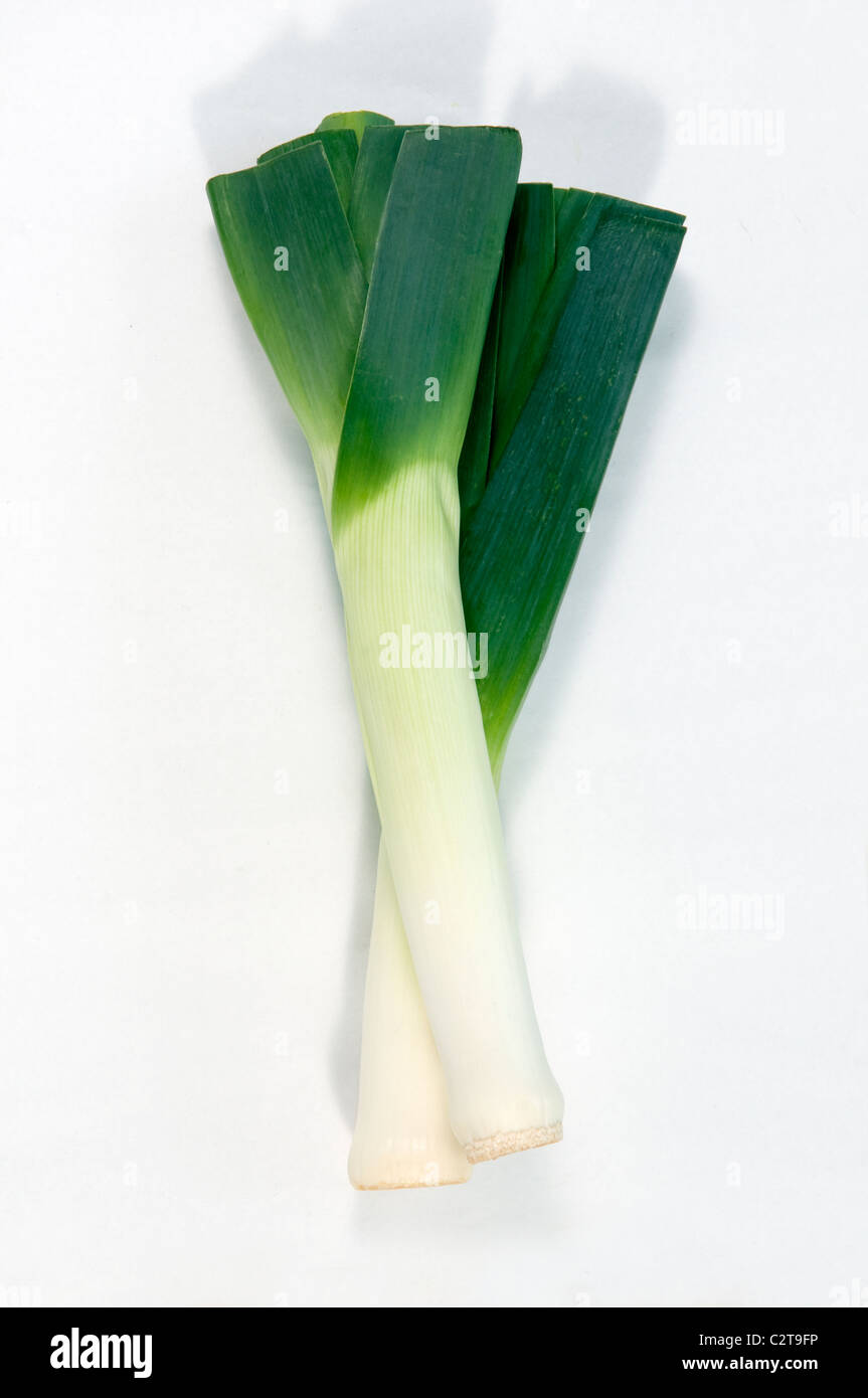 Leeks Stock Photo