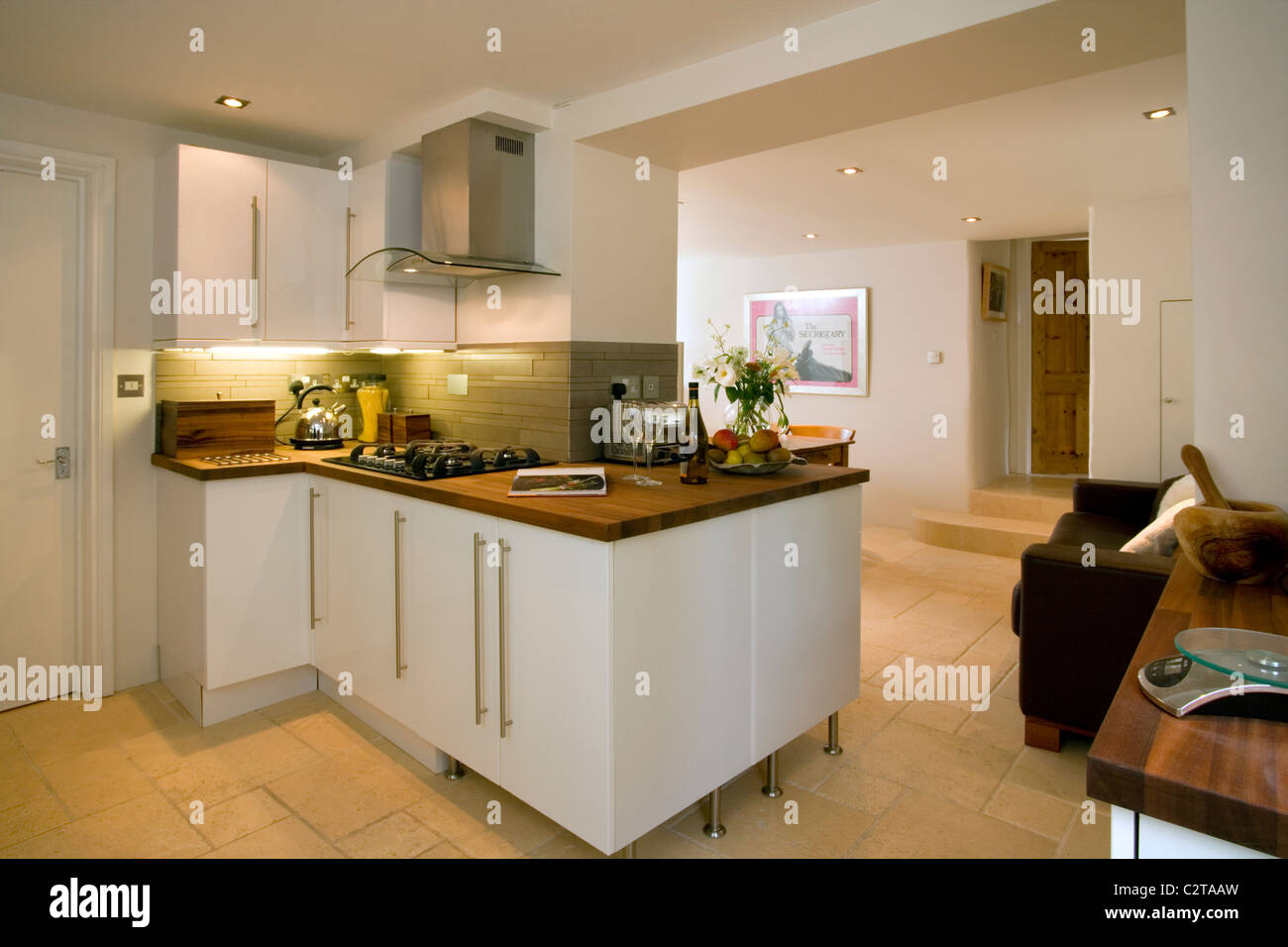 Stylish modern kitchen Stock Photo Alamy