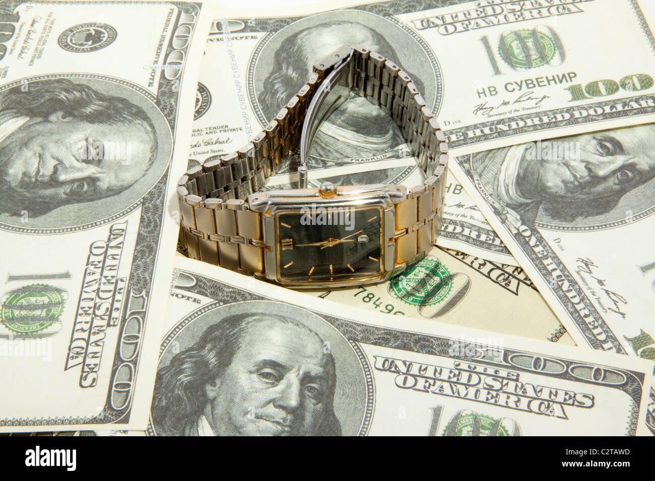 Time - money. Business concept. nice background Stock Photo - Alamy