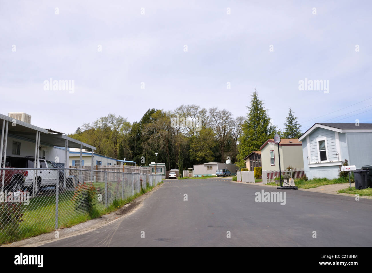 Wagon Wheel Mobile Home Park, California, USA Stock Photo Alamy
