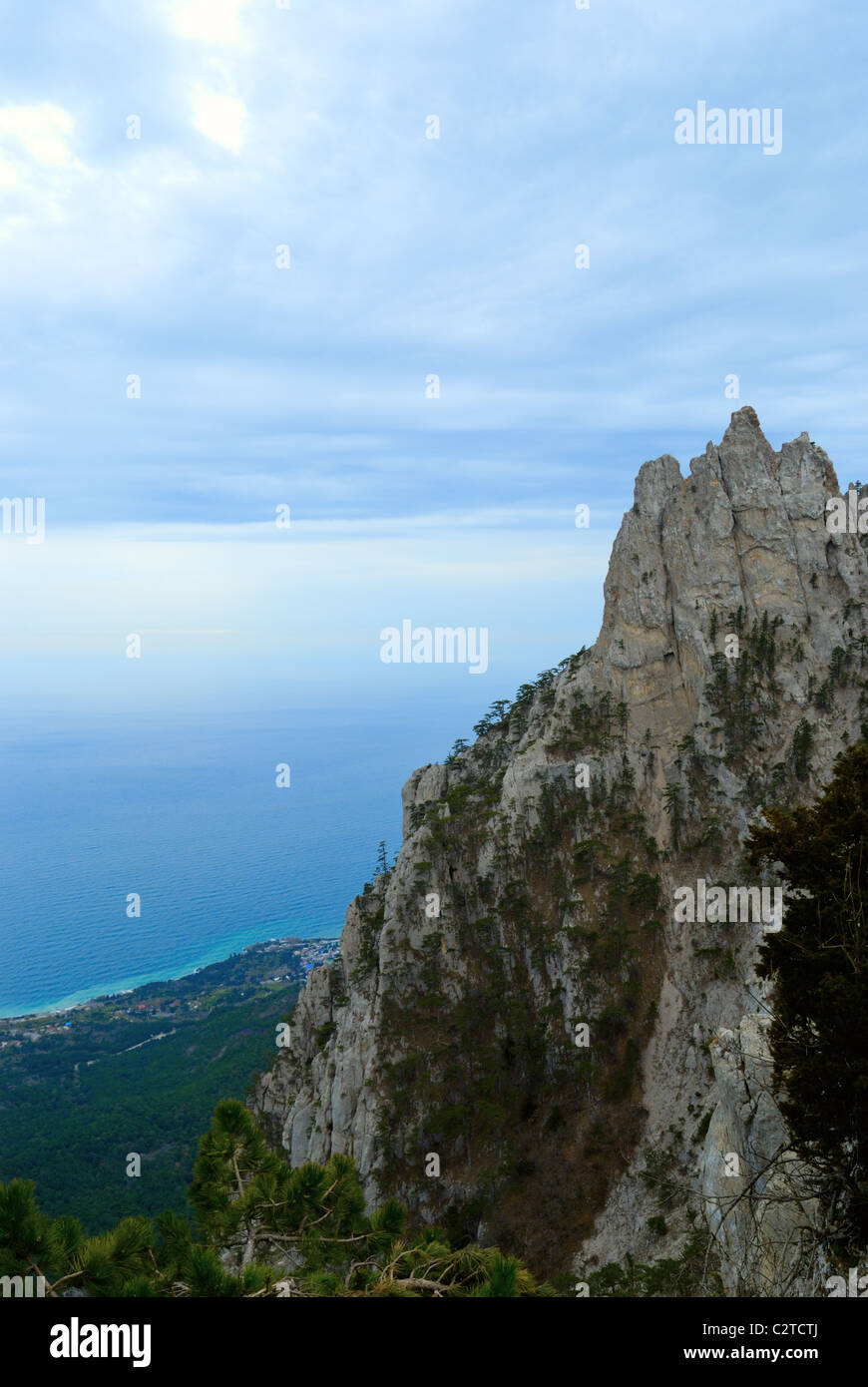 mountain Ai-Petri in Crimea. Ukraine Stock Photo - Alamy