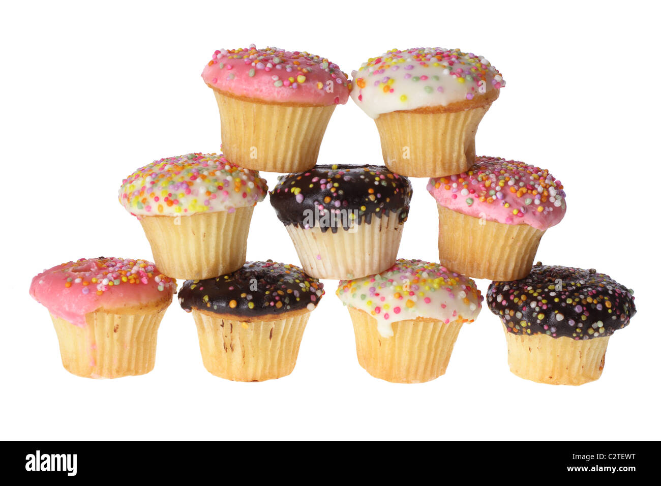 Cup Cakes Stock Photo