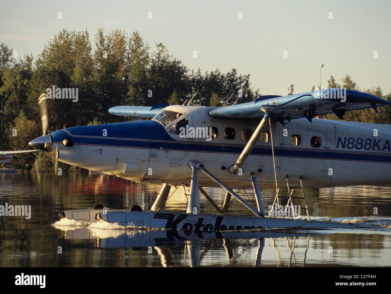 Bush Plane, Float Plane, Anchorage, Alaska, Aircraft, Aerial, Air Stock ...