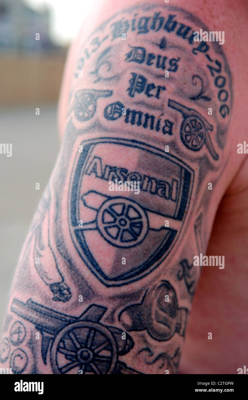 Arsenal Fc Tattoo