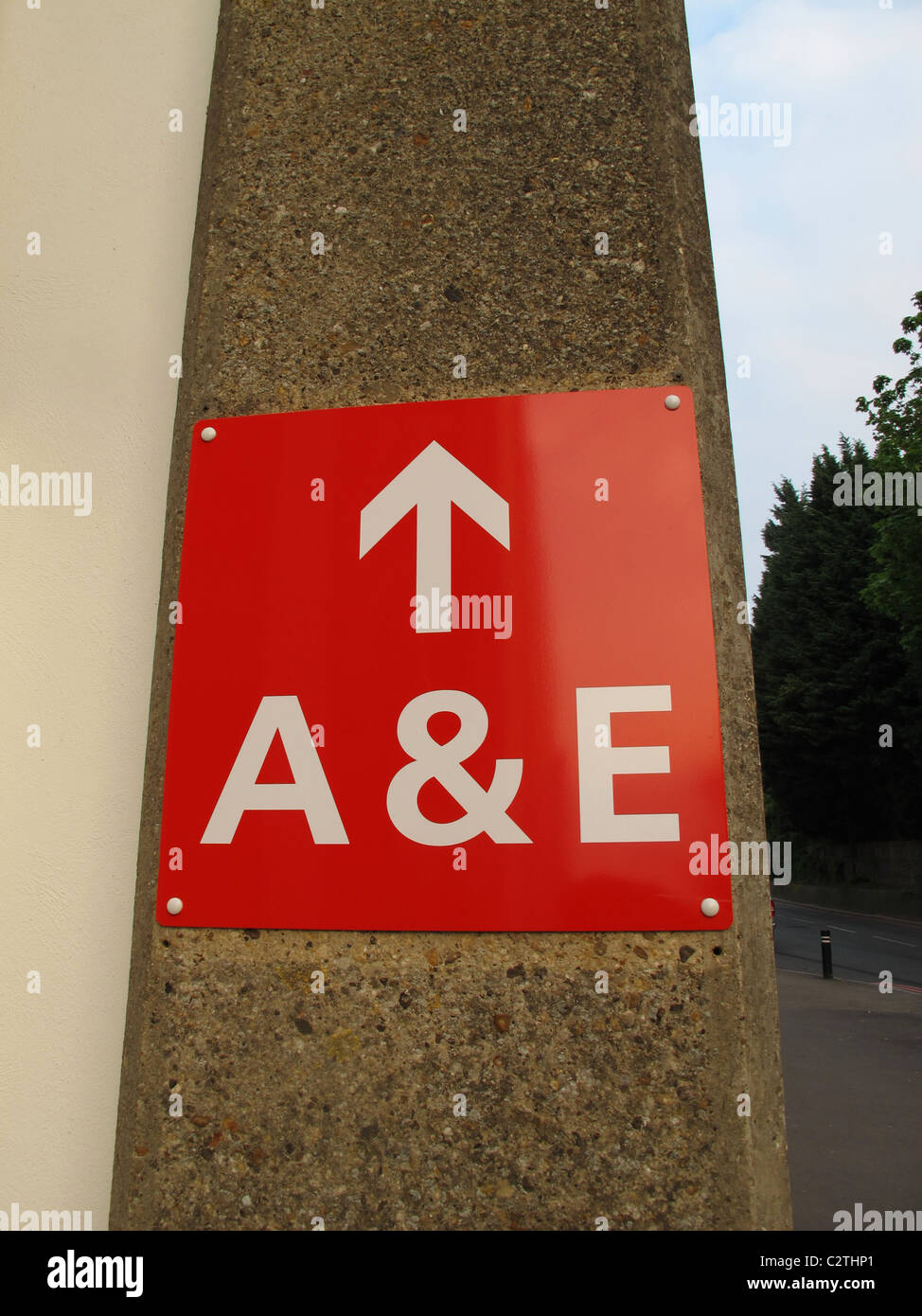 Hospital a&e sign hi-res stock photography and images - Alamy