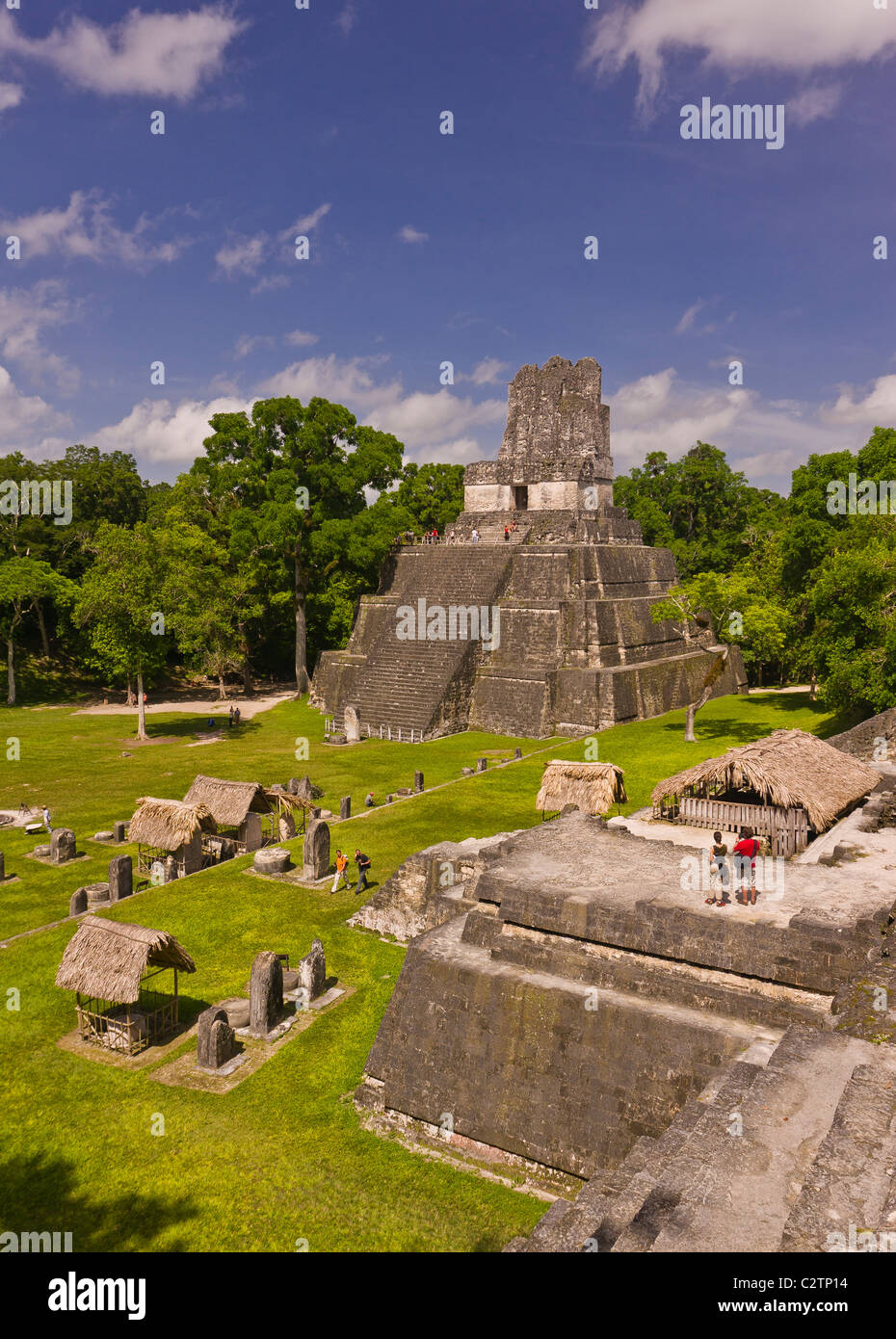 Tikal Guatemala Stock Photo