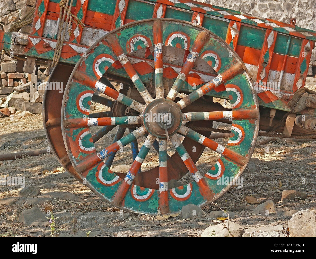 Bullock cart wheels hires stock photography and images Alamy