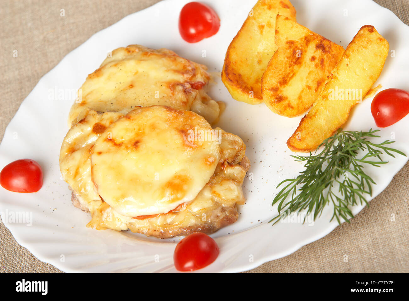 Meat in French Stock Photo Alamy