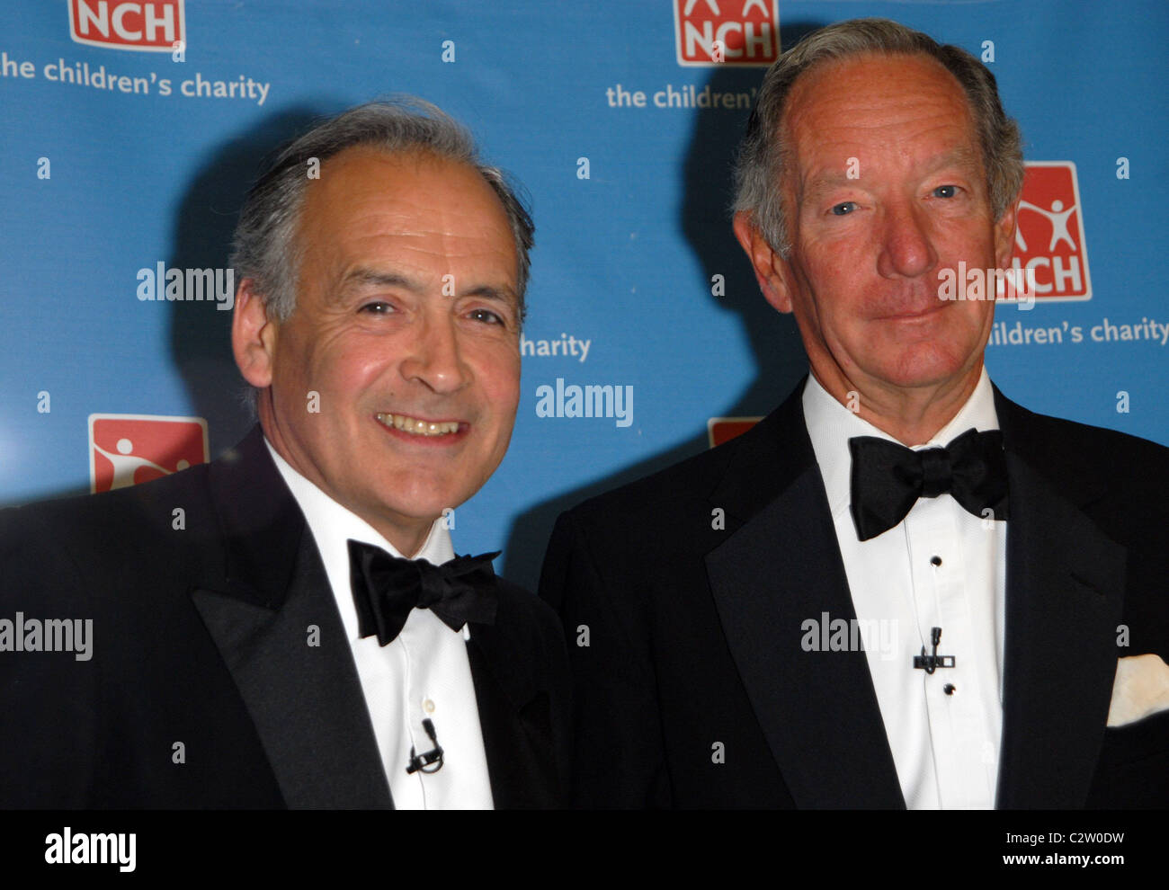 Alastair Stewart and Michael Buerk The NCH Summer Ball at the Dorchester London, England - 13.06.08 Vince Maher/ Stock Photo