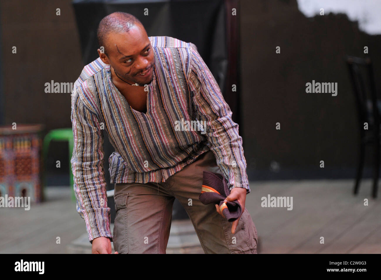Fraser James Photocall for Che Walker's 'The Frontline' at Shakespeare ...