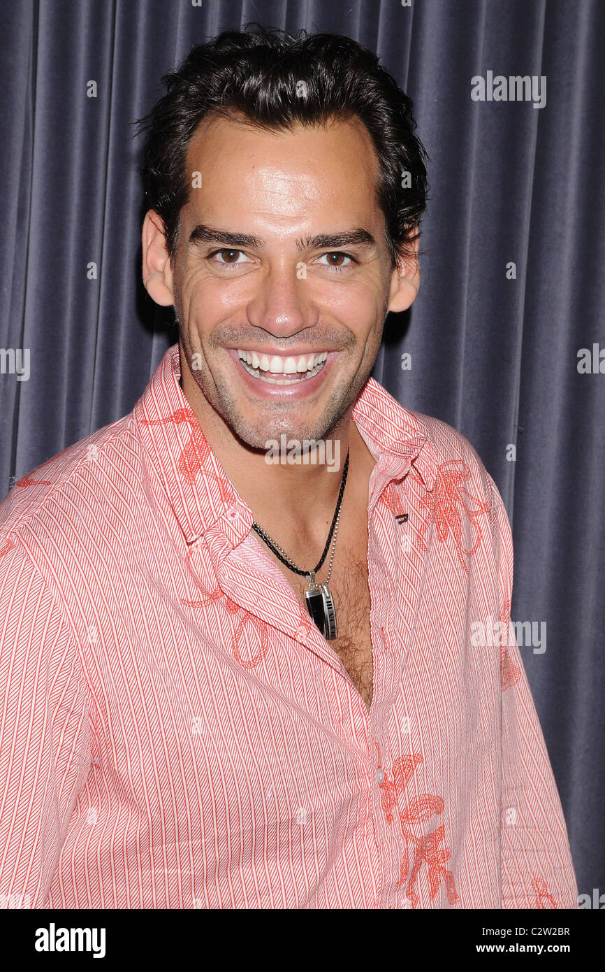 Cristian de la Fuente attends the birthday celebration for Miss Maggie