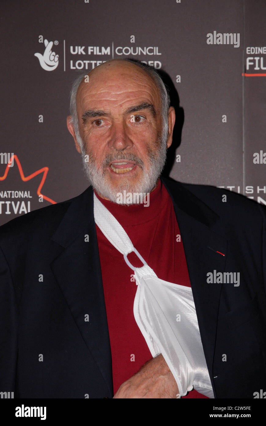 Sir Sean Connery Edinburgh Film Festival - Day 1 - 'The Edge Of Love' - Premiere - held at Cineworld Edinburgh, Scotland - Stock Photo