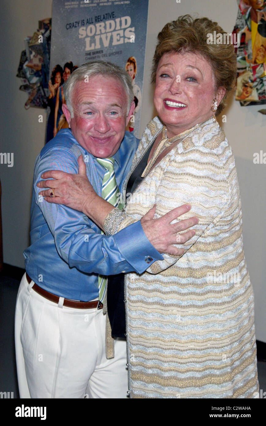 Leslie Jordan and Rue McClanahan World Premiere of 'Sordid Lives: The Series' at the New World Stages New York City, USA - Stock Photo