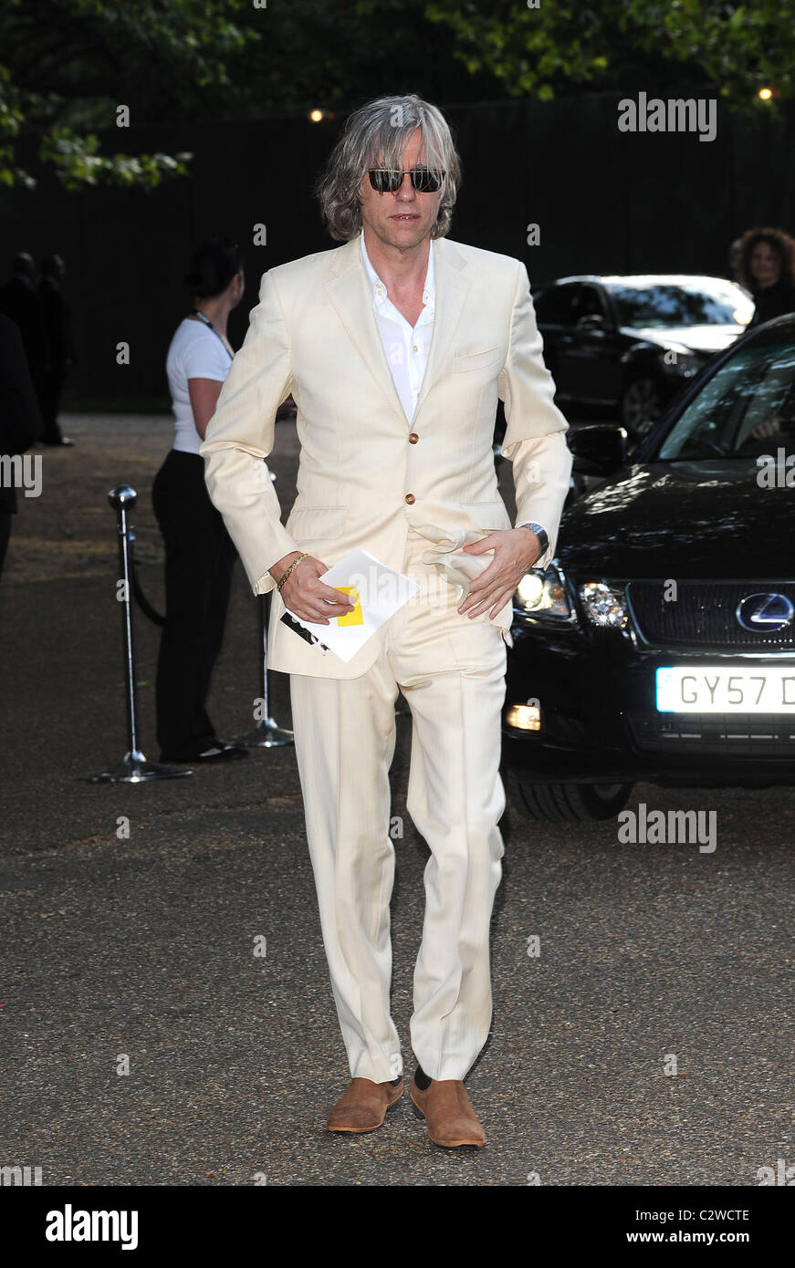 Bob Geldof Nelson Mandela birthday dinner held in Hyde Park - Arrivals