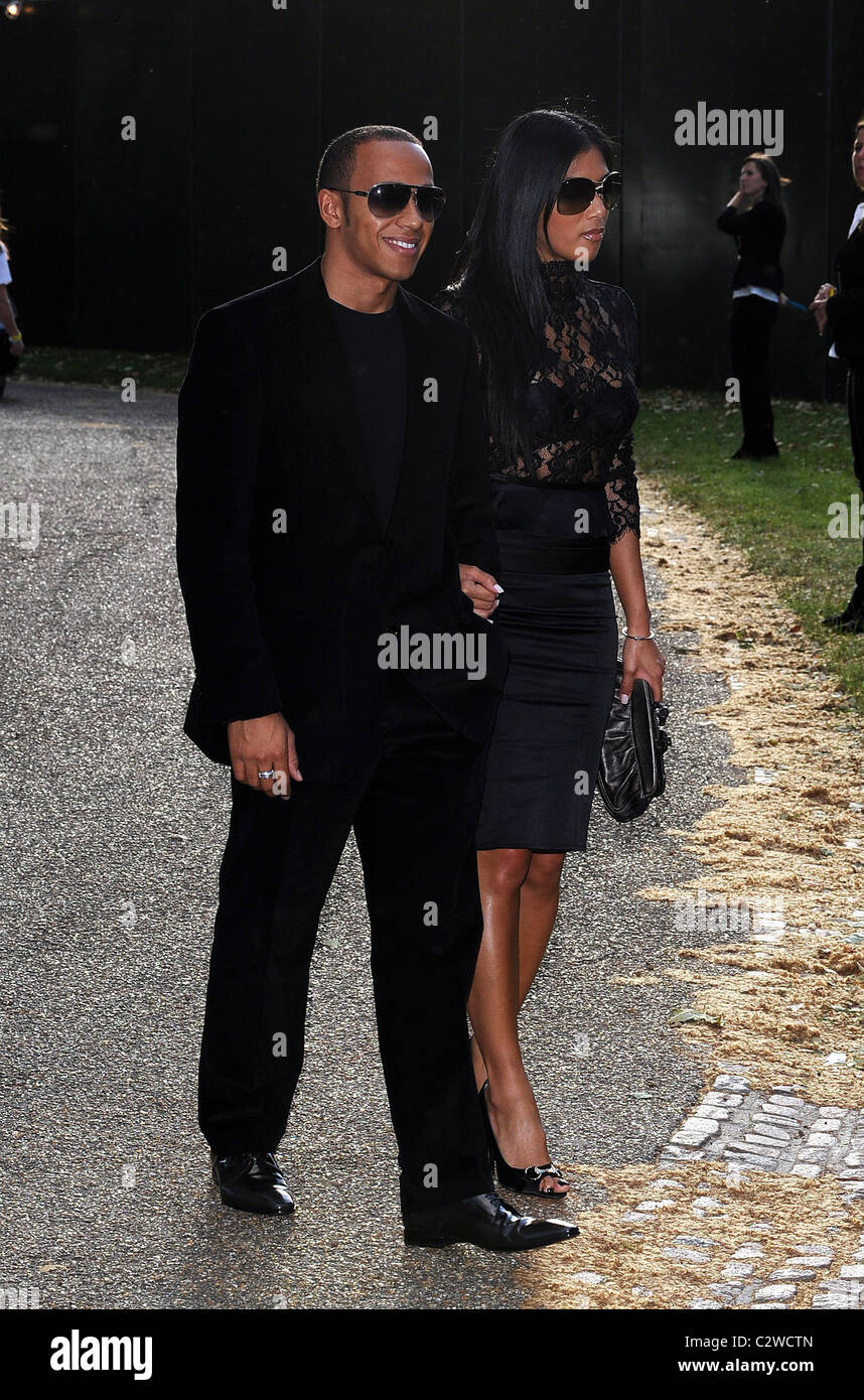 Lewis Hamilton and girlfriend Nicole Scherzinger Nelson Mandela