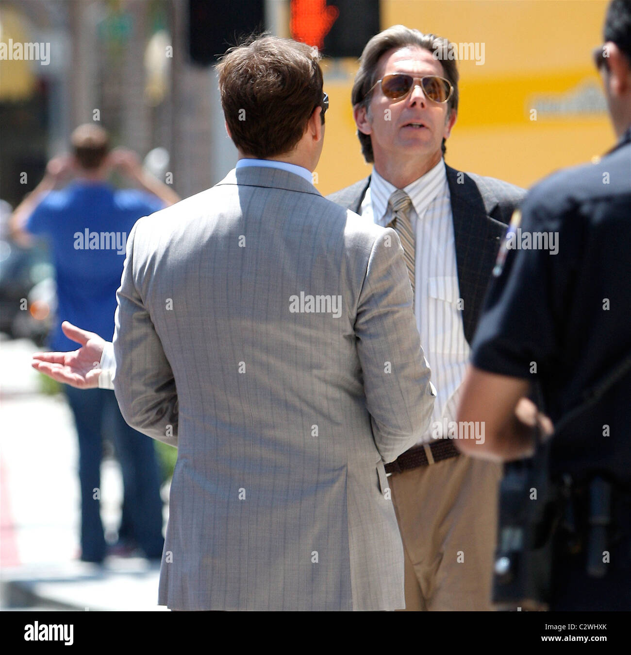 Gary Cole on the set of 'Entourage' filming on Rodeo Drive in Beverly ...