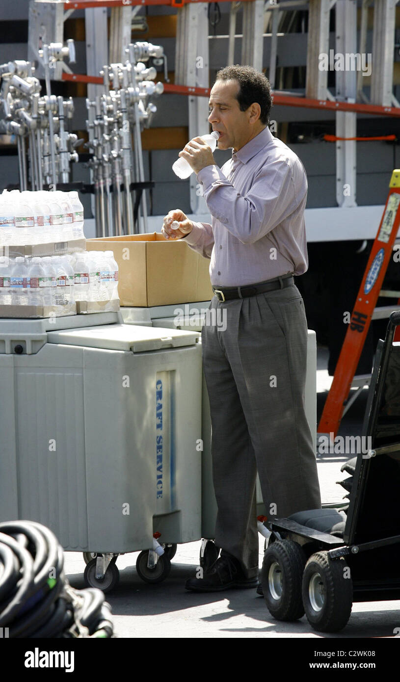 Tony Shalhoub on the film set for USA’s ‘Monk’ Los Angeles, California