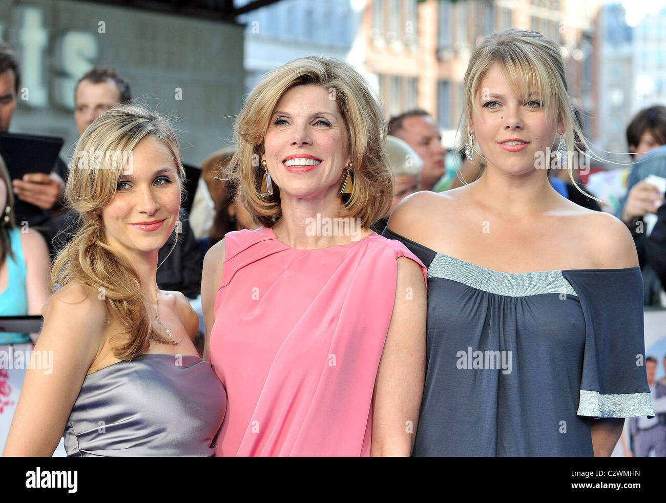 Christine Baranski and guests World Premiere of Mamma Mia! held at the  Odeon Leicester Square - Arrivals London, England Stock Photo - Alamy