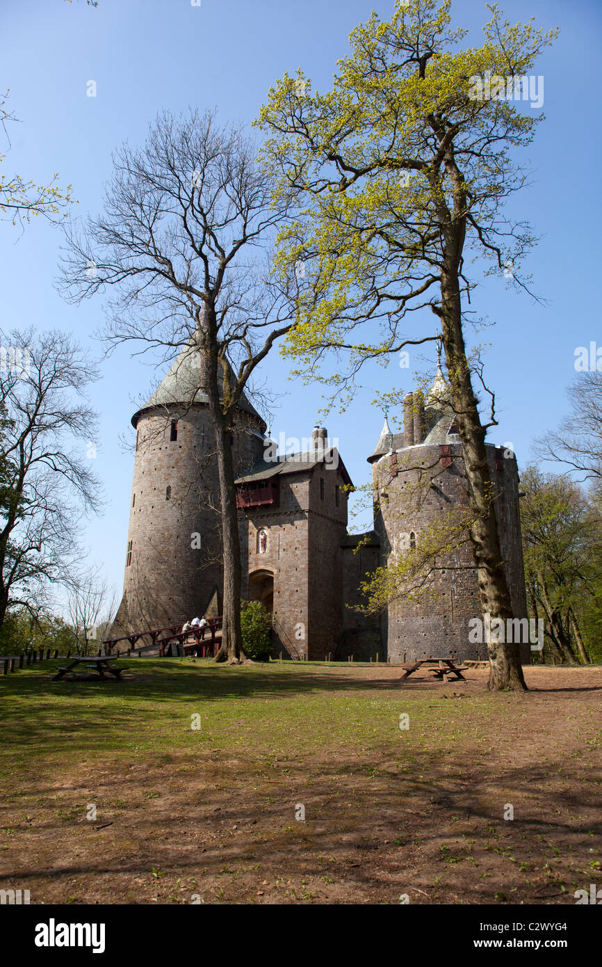 Castell Coch Stock Photo