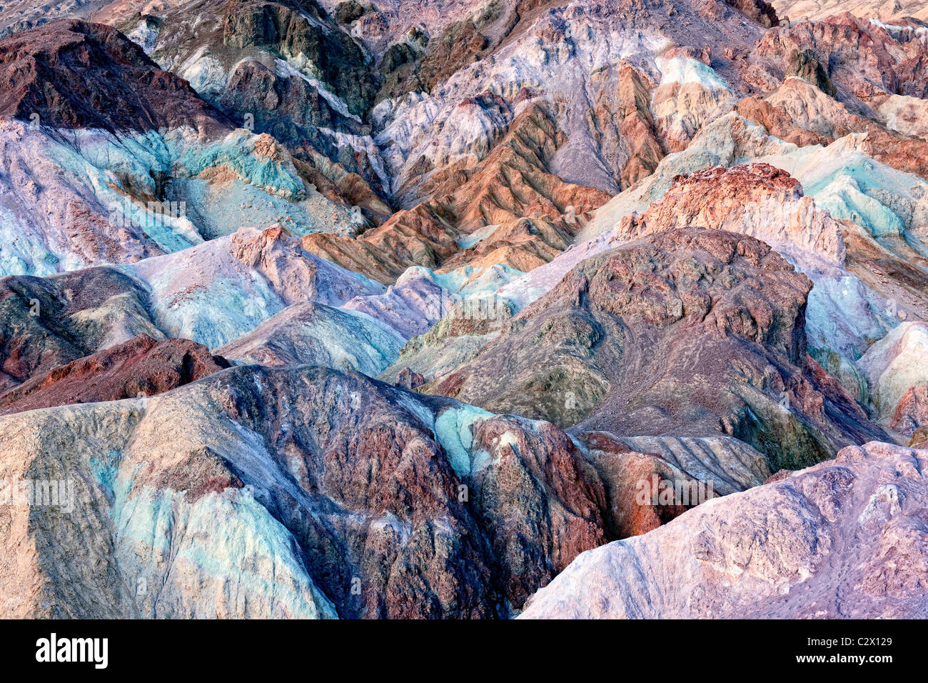 Artists Palette Death Valley Stock Photos Artists Palette Death