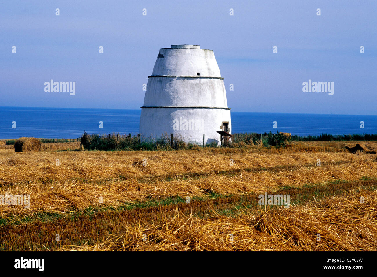 Dovecot, 16th century, near Findlater Castle, near Cullen Scotland Scottish stone dovecots UK Stock Photo