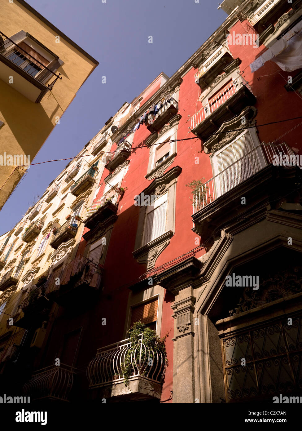 Apartments, Naples, Italy Stock Photo Alamy