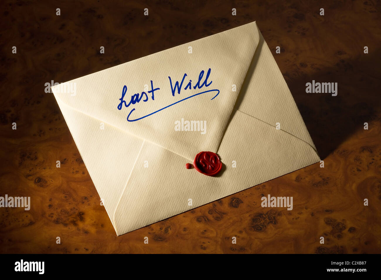 Testament Stock Photo
