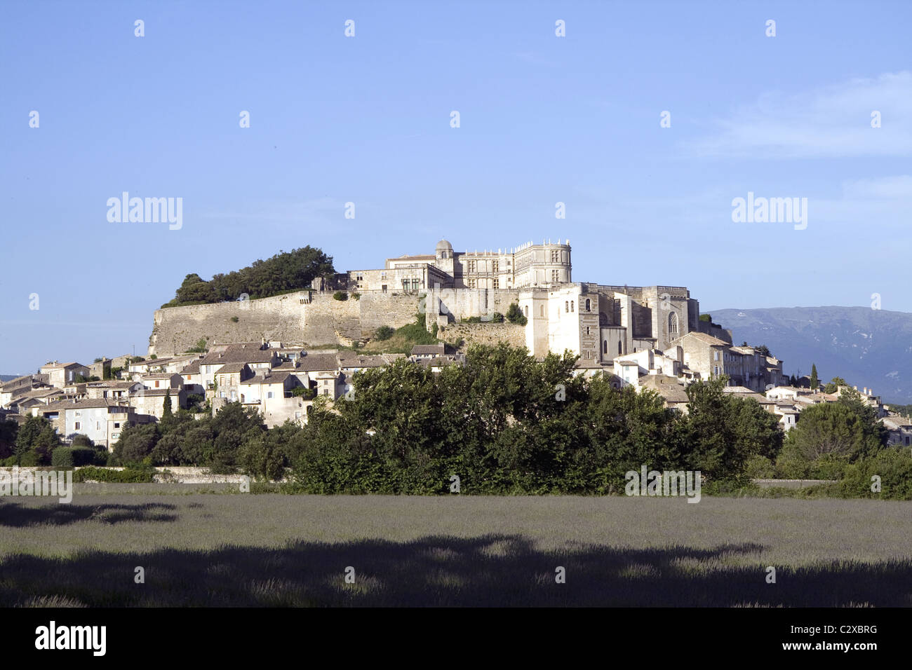 Château Grignan, Drôme, Provence, Frankreich Stock Photo