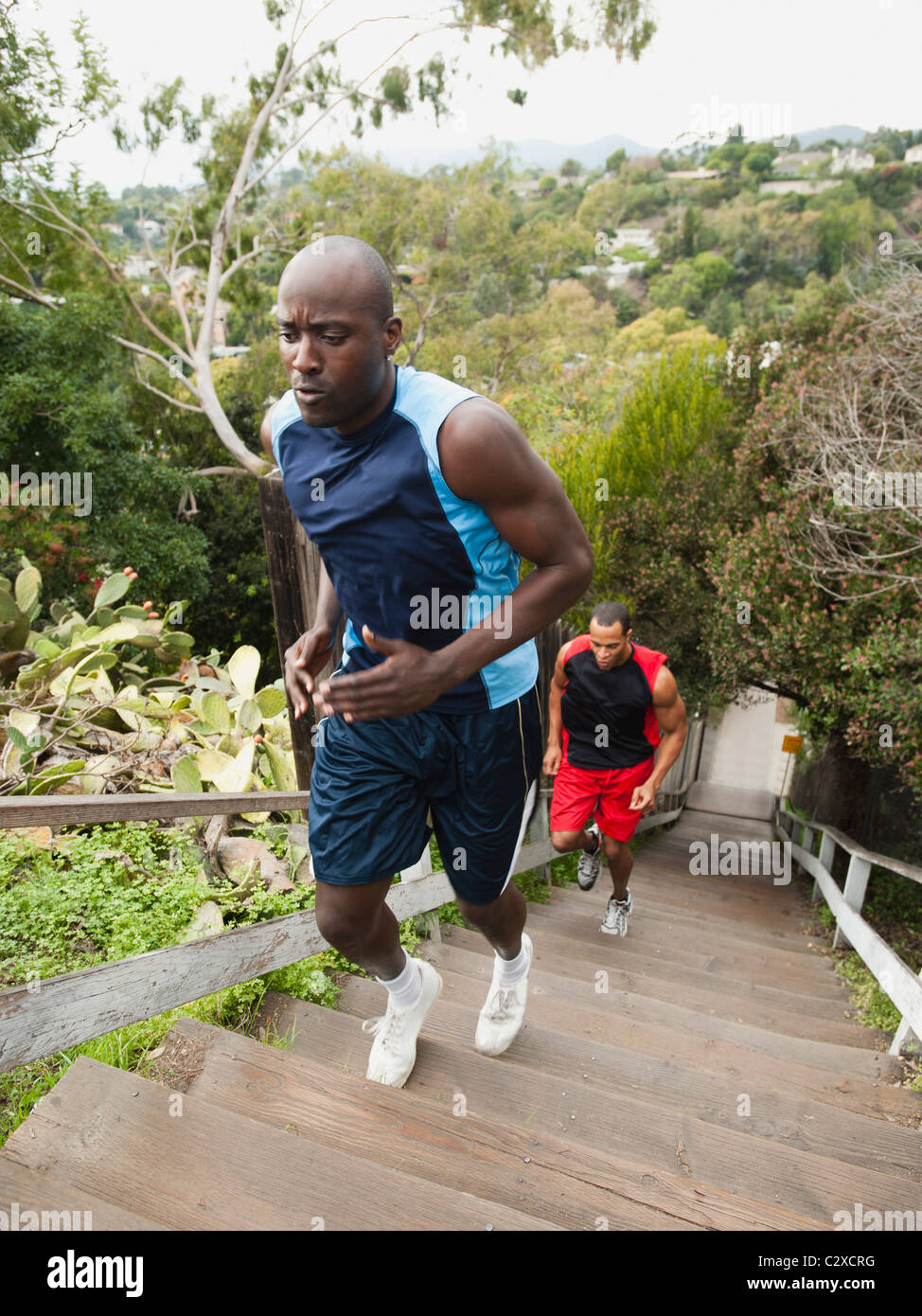 Running up stairs exercise hot sale