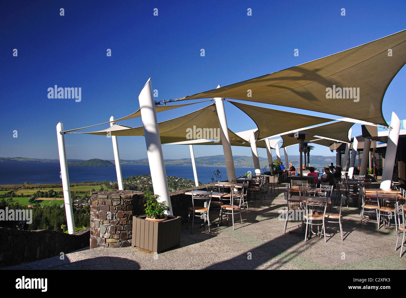 Terrace cafe, Skyline Skyrides Gondola, Rotorua, Bay of Plenty Region