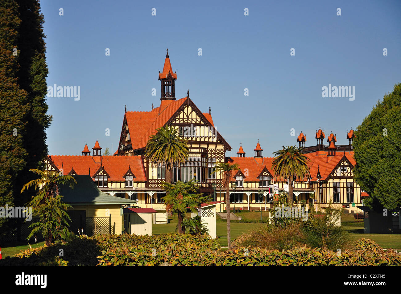 Rotorua Bath House (Museum of Art & History), Government Gardens