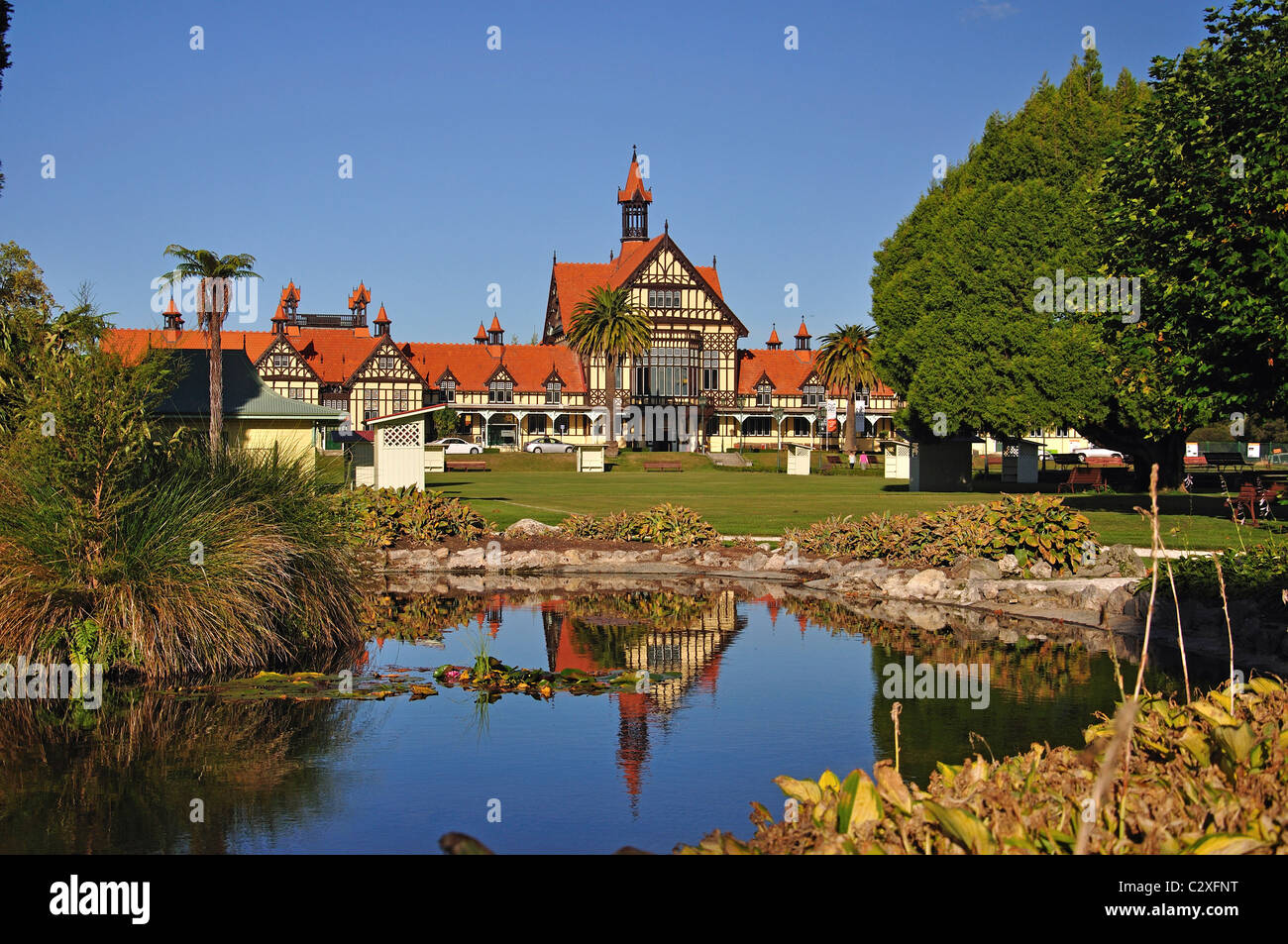Rotorua Bath House (Museum of Art & History), Government Gardens